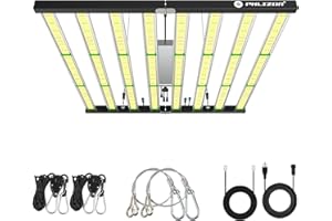 ‎PHLIZON Phlizon FD8000 1000W Plant LED Grow Light for 120 x 120 cm to 220 cm x 230 m 4 x 4 to 7 x 7 ft 6 x 6 ft Indoor Plants Daisy Chain Dimmable Grow Light Grow Light Grow Cover Full Spectrum LED