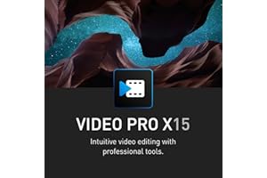 MAGIX Video Pro X15 : Montage vidéo intuitif pour utilisateurs avancés | Programme de montage vidéo | Editeur vidéo | Windows 10 / 11 | Licence de téléchargement pour 1 PC