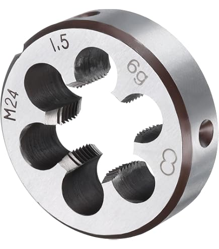 Weischer® - HSS Schneideisen M22 x 2,50 I metrisches Regelgewinde I Aussengewindeschneider Gewindeschneideisen