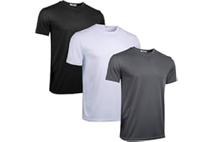 iClosam Maglietta Uomo Manica Corta Casual Traspirante Maglia T-Shirt Palestra Uomo