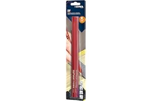 Lyra LYRA L4338006 333® Lot de 3 crayons de charpentier ovales 30 cm de long, version professionnelle, idéal pour le marquage sur bois, sous blister