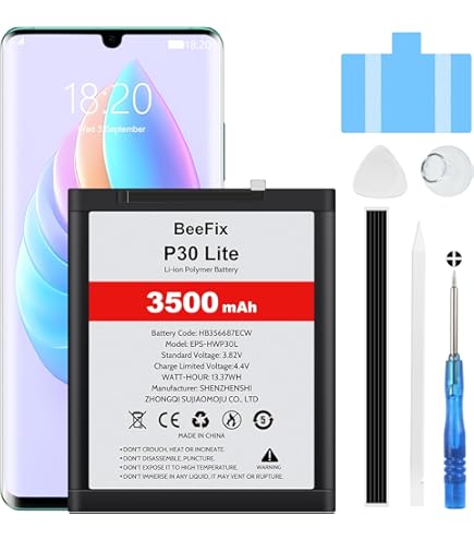 Batteria Di Ricambio Per Huawei P30 Lite MAR-LX1A HB356687ECW - Foto 9