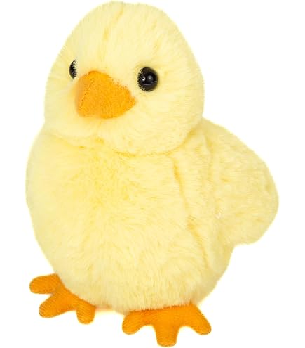 Peluche - Les Pakidoo sonores en peluche 15 cm - poussin