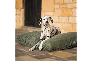 Lords & Labradors Fir Bamboo Drying Cushion & Dog Bed Cover (M, Fir)