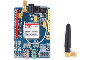 Elprico Development Board Kit, Module Kit with Quad-Band 850/900/1800/1900 MHz, USB Connectivity, 802.11G Wireless Standard, Includes Module & GSM Antenna