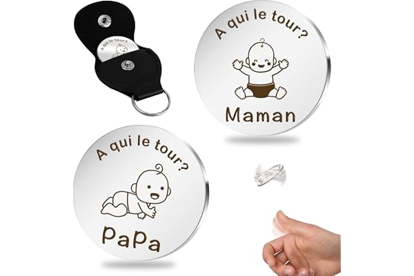 Cadeau Futur Papa,Cadeau Future Maman,Cadeau Futur Parents,Cadeau Moins De 10 Euros,Cadeau Bebe,Cadeau Jeune Maman,Cadeau Naissance,Cadeau Jeune Papa,Pièces De Monnaie Pour Les Futurs Parents