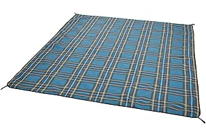 ‎UQUIP Uquip Picknickdecke Scotty XXL Petrol I 200 x 240 cm I wasserdichte & schmutzabweisende Campingdecke I Outdoordecke für Picknick, Strand, Park, Camping & Reisen I robuste & waschbare Stranddecke