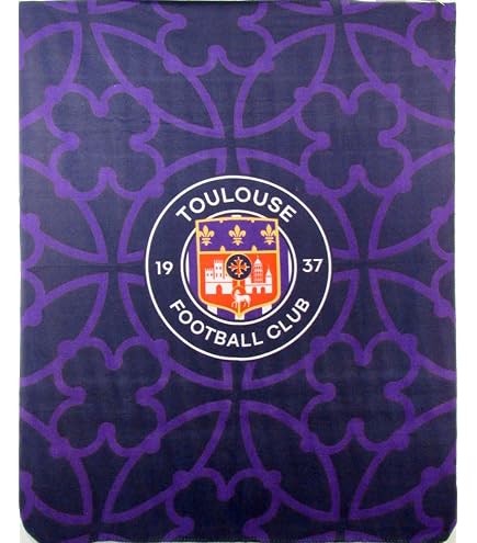 Fanion Vintage Toulouse TFC Grand Format 35x28 Cm - Années 90