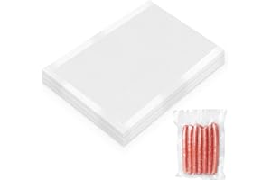 Czwander Vakuumierbeutel,100 Beutel Vakuumierbeutel 20x30cm,Vakuumbeutel Lebensmittel,Vacuum Bags,Geeignet für Alle Vakuumiergeräte,Sous-Vide-Gefrierbeutel,BPA-frei