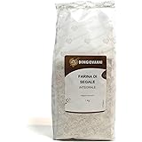 BONGIOVANNI FARINE e BONTA' NATURALI Farina Di Segale Integrale Bio, Formato da 1 Kg