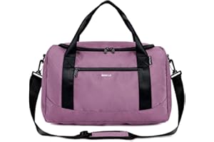 ECOHUB 20L Bagaglio a Mano, Borsa 40x20x25 Ryanair, Borsone Viaggio Pieghevole, PET Riciclato Borse per Aereo Weekend Palestra Piccola Uomo Donna