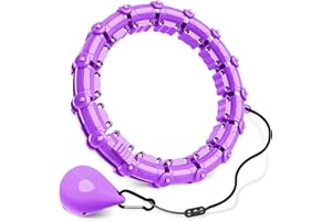 VISTA SPORTS 27 Knots Weighted Hula Hoop Adult Smart Hola Thin Waist Fitness Weight Loss