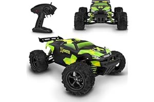 Overmax X-Monster Truck Zdalnie Sterowany Samochód RC 30 km/h 1:18, Zasięg do 100 m, Napęd 4x4, Amortyzatory Pilot, Jazda bez Ładowania 40 min, 2 Baterie 850 mAh dla Dzieci 14 +