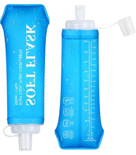 Gourdes Souples R-FLECT 350 ML – Légères, Compactes Et Sans BPA – Top Pour Le Running Et La Rando
