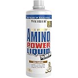 WEIDER Amino Power Liquid, Flüssige Aminosäuren hochdosiert, Amino Liquid mit allen neun Essentiellen Aminosäuren (EAA) und e