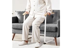 BSTGEKELY Stand Assist Aid for Elderly,Daily Living Mobility Aid Rail for Couch, Sofa, and Chair Support, 330 lbs Load, Non-Slip Support for Seniors, Pregnant, Disabled, Fall Prevention Device