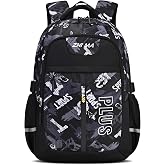 Amythe School Backpack for Teenagers, Children's Backpack with Reflective Strips, Casual Comfortable Waterproof Backpacks for