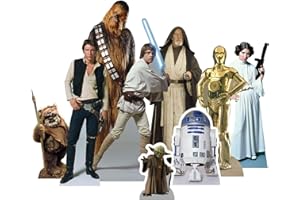 empireposter Star Wars - Heroes - Table Tops - Pappaufsteller Standy - 9 kleine Tischaufsteller Partydeko
