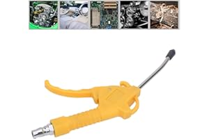 YWBL-WH Pneumatic Dust Blower Gun Air Blow Tool with Rubber Guard Nozzle for Air Compressor Accessories Workshop Cleaning