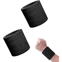 Lot De 6 Bandeaux De Sport Absorbants - Noir, Blanc, Gris - Tennis, Foot, Basket