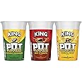 Pot Noodle Multi Pack Of Flavours, All King Pot Size, Quick Filling Food, Tasty And Time Saving Snack, Suitable For Vegeterians, Large Pack Perfect for Teenagers and Families (12 x 114g Pots)