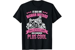 CADEAU MOTARD HOMMES & TEE SHIRT MOTORCYCLE MOTO Moto T-shirt Motard Maman Moto Cadeau Motorcycle Motards T-Shirt