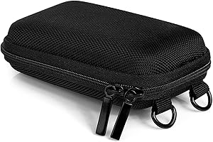 Baxxtar Hardcase PURE BLACK S Borsa Custodia per fotocamere digitali compatte con tracolla e passante per cintura - in nero