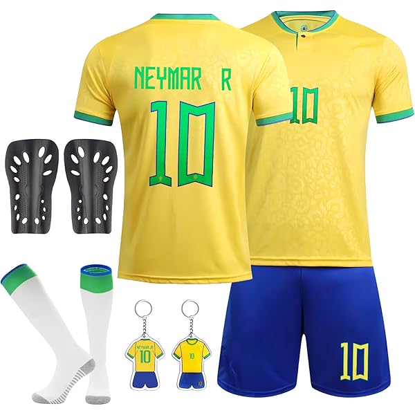 Awonlate Nr.7 Fußballtrikot Für Kinder Weiß, Fussball Trikot