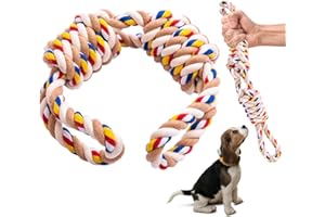 NyxSeat Corde de 40 cm pour Chien - Jouet Durable à Mâcher - Nettoyage des Dents - Pour Chiens de Petite et Moyenne Taille