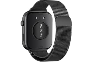 Seltureone Bransoletka ze stali nierdzewnej, kompatybilna z Huawei Watch Fit 3, mediolańska pętla, metalowa, magnetyczna bransoletka do zegarka, zapasowy pasek