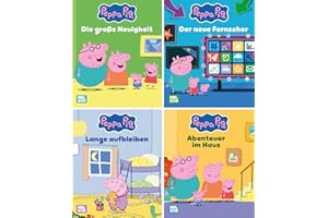 Nelson Mini-Bücher: 4er Peppa Pig 33-36: Vorlesespaß für unterwegs ab 3 Jahren