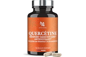 Apyforme - Quercetine Vitamine C et Bromelaïne - 90 Gélules - Fabriqué en France