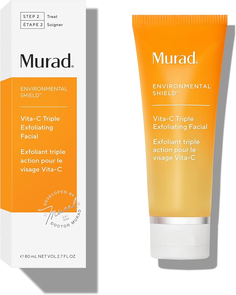 Murad Vita-C Triple Exfoliating Facial-Altın-C Vitamini İçeren Cilt Yenileyici Profesyonel Ev Peelingi