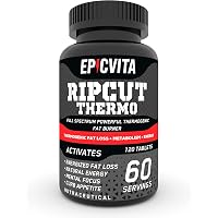Epicvita Ripcut Thermo – High Potency Thermogenic Fat Burner - Burn Fat, Clean Energy Boost, Improved Focus - NABL…
