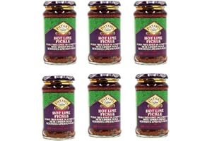 PATAK'S Patak Hot Lime Pickle (283g) - Packung mit 6