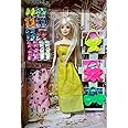 CREATURE Pretty Doll for Girls | Cute Foldable Doll | Beautiful Doll Cute Doll Set for Girls Kids | Doll with Shoes & Fashion Accessories Kit Play Set (CRE-DOLL-05-YLW) (Yellow)