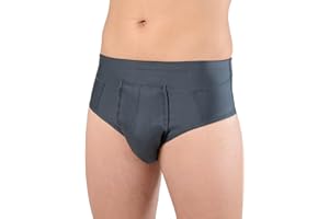 Slip Elastico per Ernia Inguinale Versione Confort marca ORIONE Art. 515 Antracite Taglia 5 > 91-95 cm.