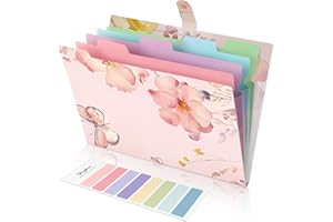 SKYDUE Cartellina portadocumenti A4, con scomparti, formato A4, con etichette, formato A4, per casa, ufficio, scuola e viaggi, motivo: farfalla