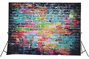 Tło Fotograficzne Tła Fotograficzne, Andoer Tło Fotograficzne Drukowane 1.5 * 2.1M, Kolorowy Wzór Nadaje się Do Portretów Dzieci Dla Studio Fotograficzne