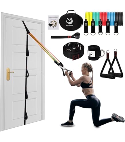 Upgrade Door Anchor Strap For Resistance Bands Exercises Anchor Gym