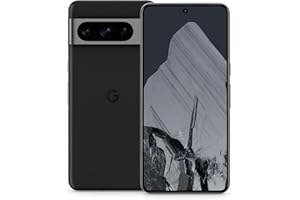 Google Pixel 8 Pro Android Smartphone ohne Simlock mit Teleobjektiv, lange Akkulaufzeit und Super Actua Display, Obsidian, 128 GB (Refurbished)