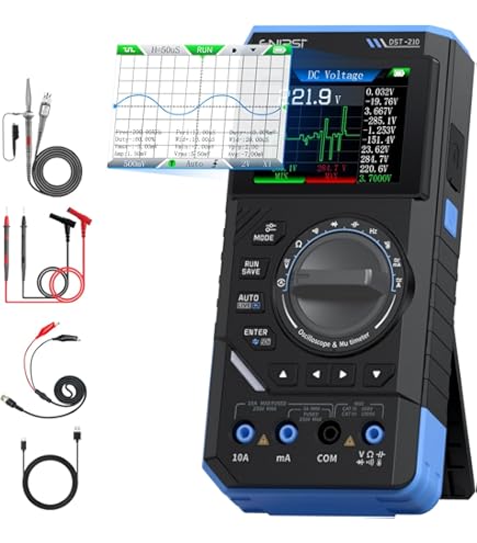FNIRSI DSO-TC3 3 in 1 Draagbare Handheld Digitale Oscilloscoop Transistor Tester Signaal Generator