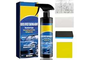 NBOFOL Advanced Car Coating Spray 3 in 1 – Quick Effect Ceramic Coating Spray & Waterless Car Wash and Wax, Long-Lasting Antifouling Protection, Car Shine Spr/ay & Polish, Multi-Functional Spra/y Coating