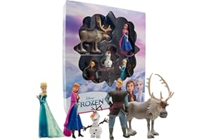 Bullyland 13413 - Spielfiguren Jubiläums-Set Prinzessin Elsa, Anna, Kristoff, Sven und Olaf aus Walt Disney Die Eiskönigin, ideal als kleines Geschenk für Kinder ab 3 Jahren