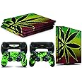 giZmoZ n gadgetZ PS4 PRO Console WEED Skin Decal Vinal Sticker + 2 Controller Skins Set
