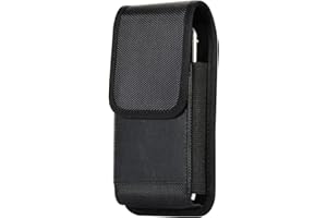 TANGOSTU Nylon Gürtel Tasche Handy Holster Hüll Gürtelschlaufe Handytasche für iPhone 15 Pro /15 14 13 12 Pro / 11 Pro XS X 8/13 Mini, iPhone SE 2022 / SE 2, Samsung Galaxy S23 S22 S10e A40 A20e S9 S8 S7 J5