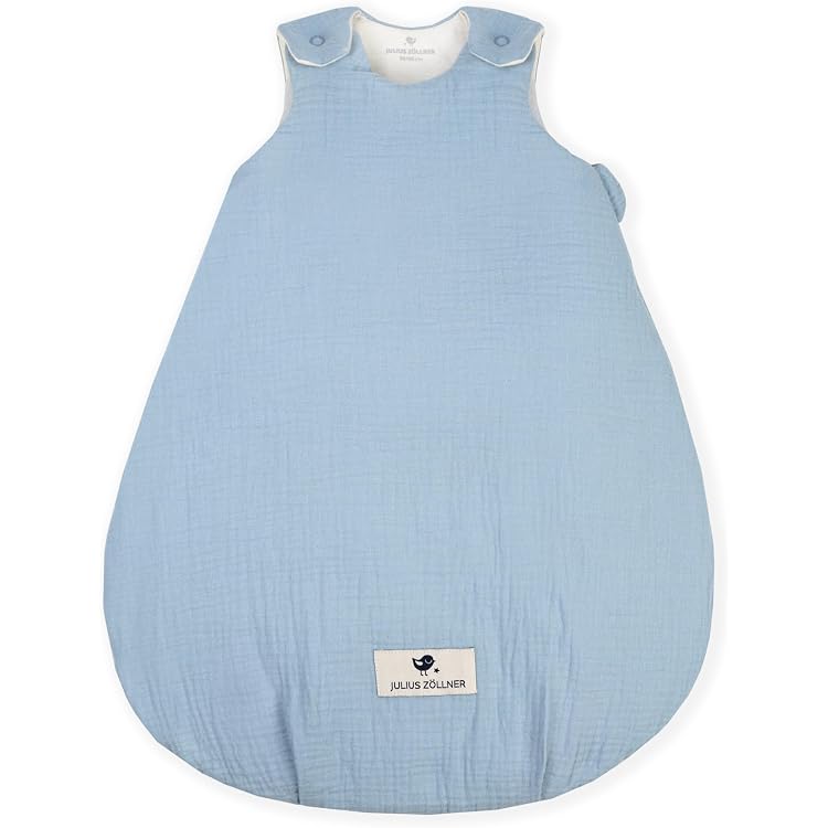 Alvi Baby Mäxchen Außensack Exklusiv I Baby-Schlafsack Mitwachsend & Atmungsaktiv I Kinderschlafsack Waschbar I Leichter Schlafsack