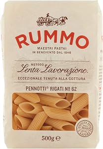 Rummo Lenta Lavorazione Pennotti Rigati - 1 x 500 gr