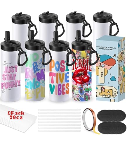 Transparante sublimatiedruk met rietje en deksel, 6 Sublimation glass cup, ijskoffieglazen, cocktailglazen, whisky, cola, sap, frisdrank, thee, water, cadeauset (Transparent sublimation 6