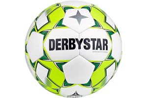 Derbystar Stratos fotboll TT v23, vit/gul/blå, 4